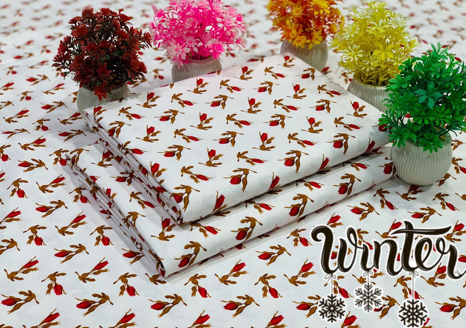 All Over Digital Printed Marina Wool-2PC