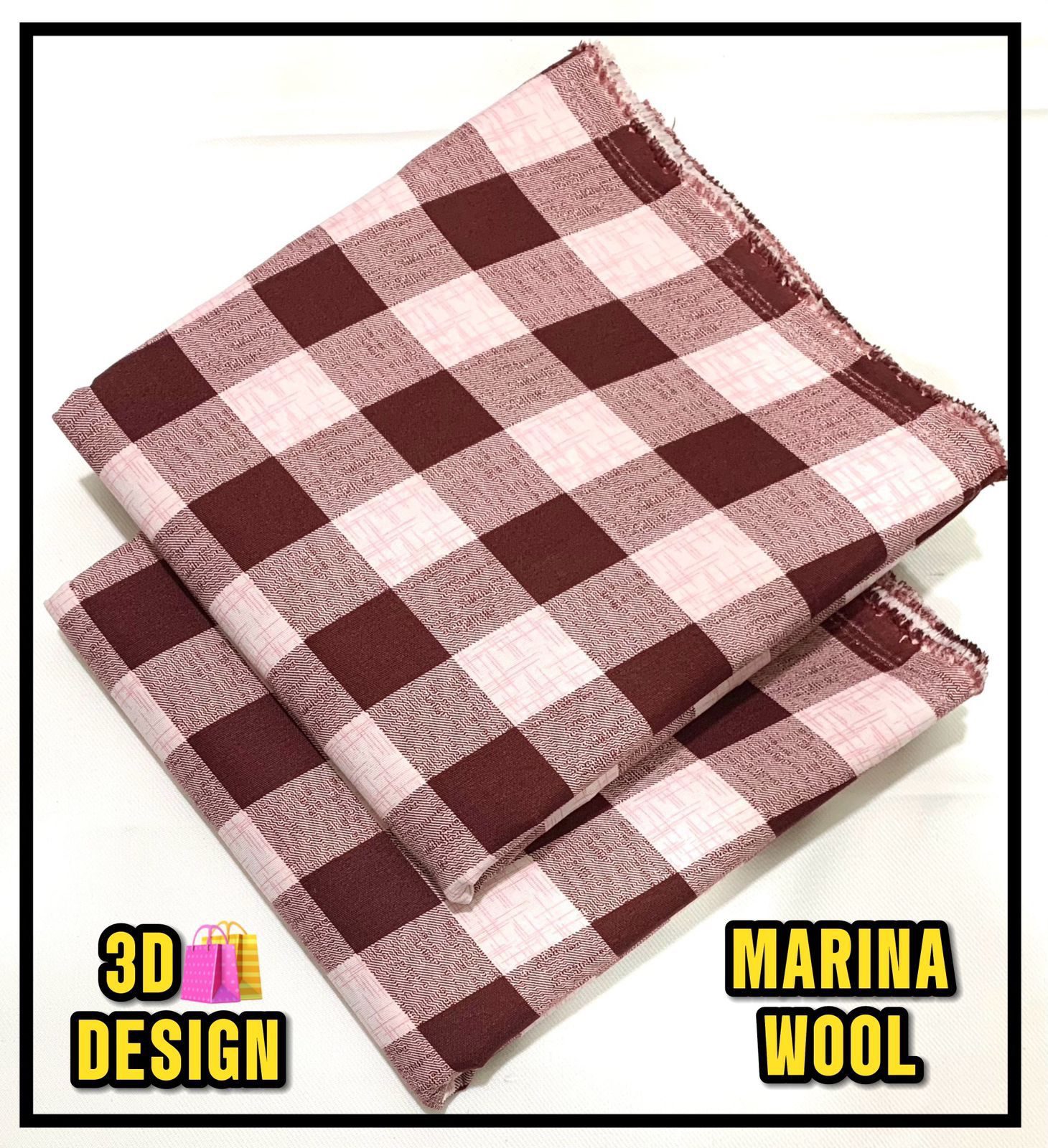 All Over Digital Printed Marina Wool-2PC